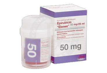 EPIRUBICIN EBEWE  50 MG/25 ML IV INF. ICIN FLAKON